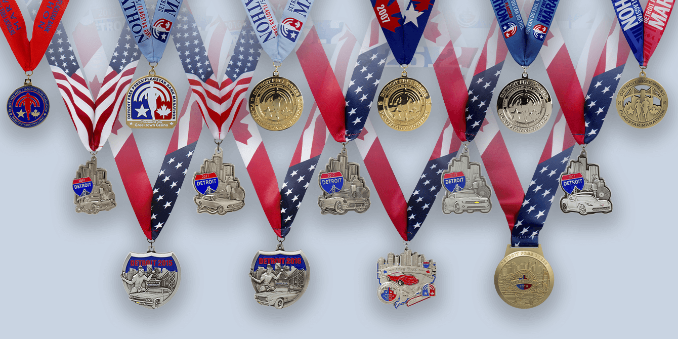 Enhance Your Custom Medals with Olympic Caliber Neck Ribbons